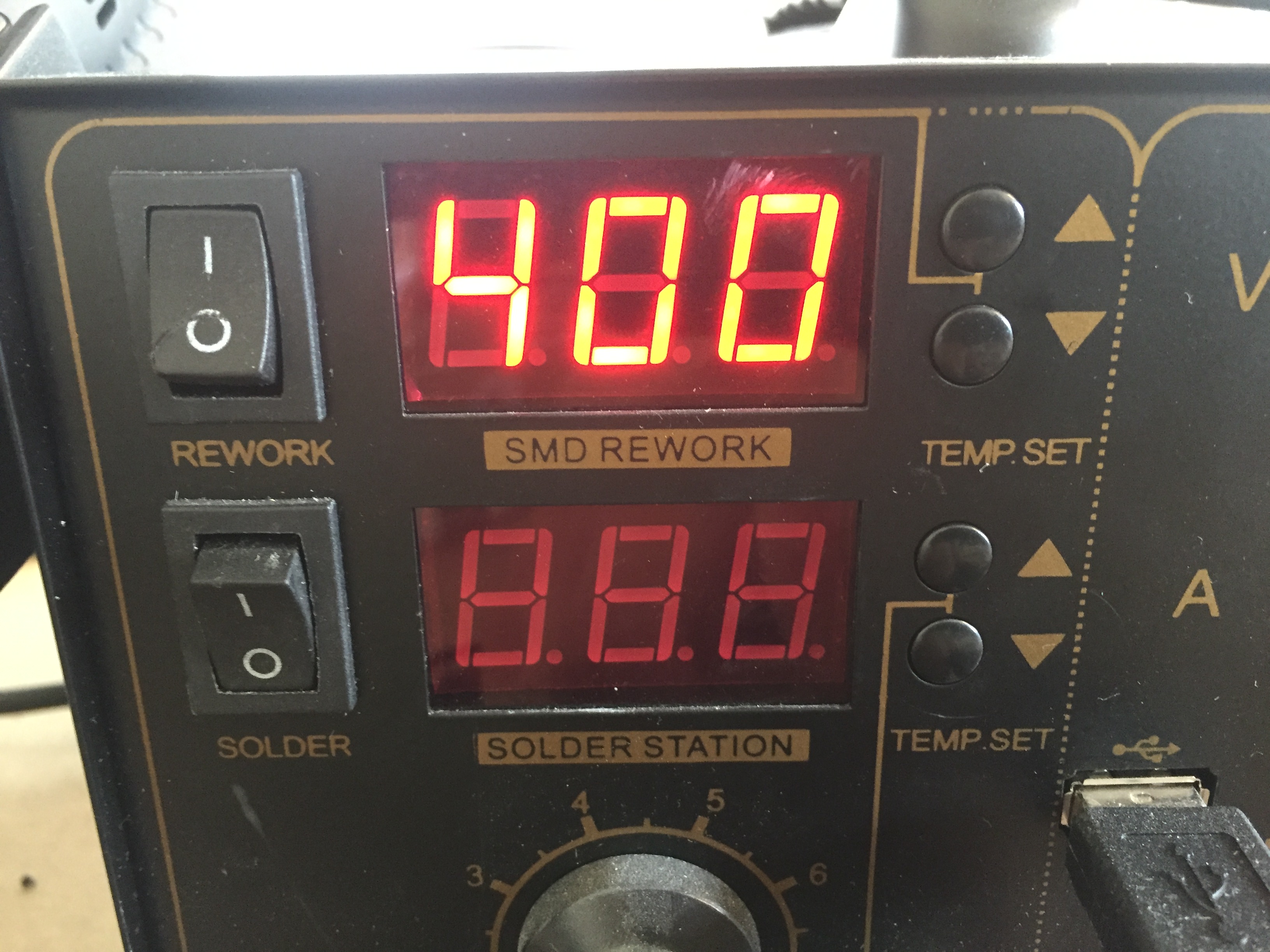 Desolder Temperature